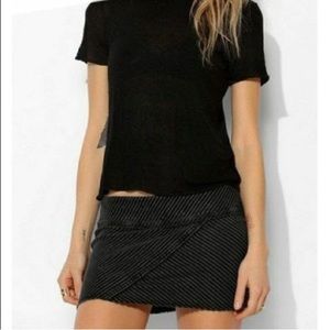 Urban Outfitters Silence + Noise charcoal mini skirt M